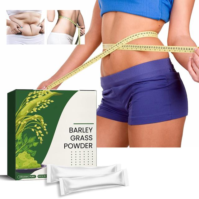 Ofocase Cevada grama em pó 100% orgânico e puro para perda de peso Sem aditivos ou conservantes Body Detox 2boxes-40pcs on Productcaster.