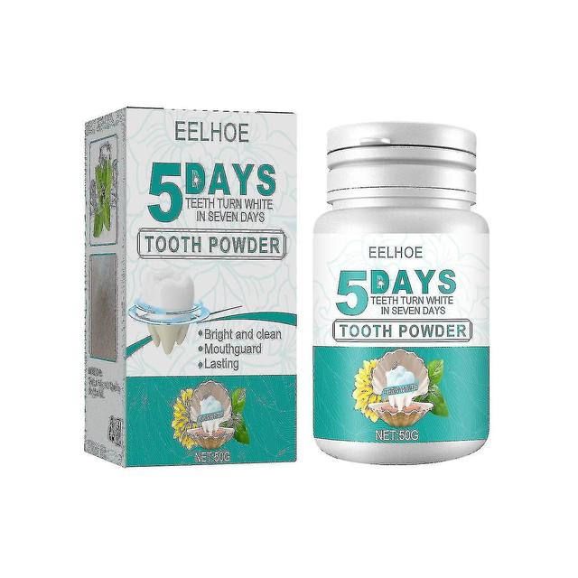 Eelhoe 5-day Beauty Tooth Powder Whitening And Cleaning Teeth Smoke Stains on Productcaster.