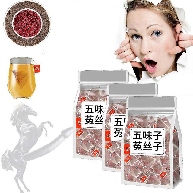 HKXYQ Fem smaker Goji Berry Tea, Lever Och Njure Care Te, Mens Essentials Kidney Care Tea Fem-smak Goji Berries Nourishing Tea on Productcaster.