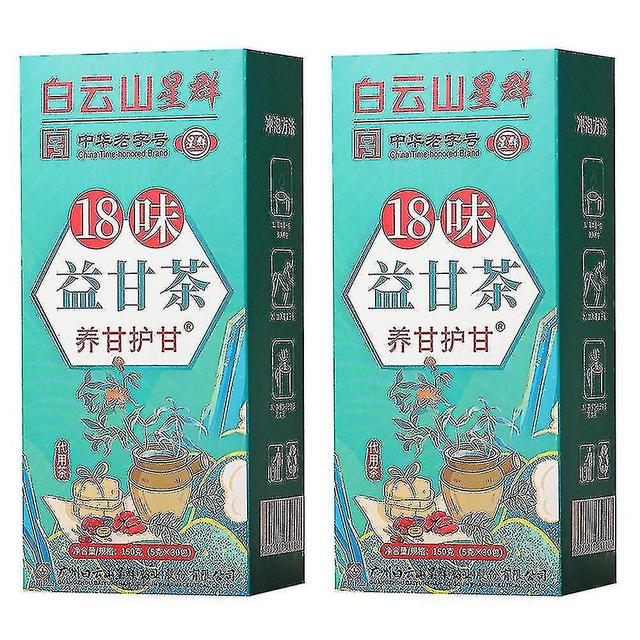 Anking 2boxes tè al fegato nutriente, tè nutriente giornaliero del fegato con 18 diverse erbe per un fegato sano, tè di disintossicazione del fegat... on Productcaster.