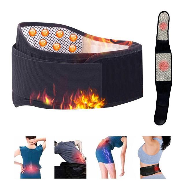 Lower Back Brace Support Belt Therapy Waist Belt With Breathable Mesh For Back Lower Back Lumbar Pain Relief S on Productcaster.