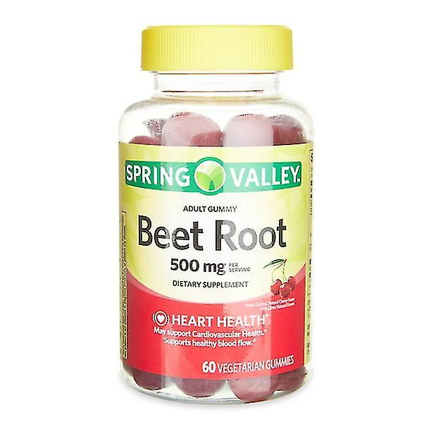 500mg Beet Root Vegetarian Gummy Supplement, 60 Count on Productcaster.