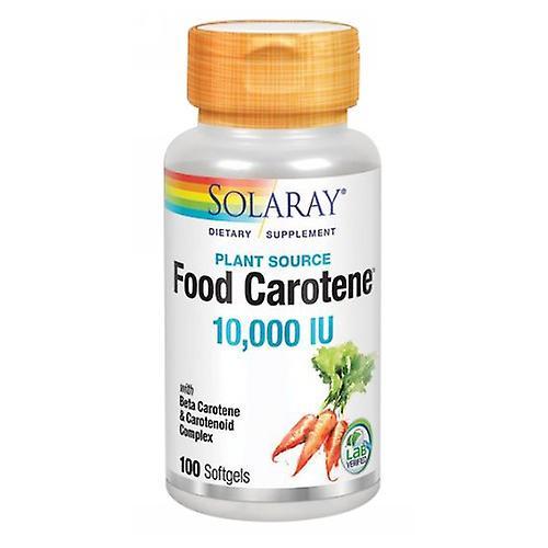 Solaray Food Caroteen, 10, 000 IE, 100 Softgels (Pak van 6) on Productcaster.