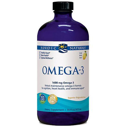 Nordic Naturals Omega-3, Limón 16 oz (Pack de 4) on Productcaster.