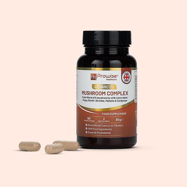 Prowise Healthcare Advanced Mushroom Complex 60 Capsule Vegane on Productcaster.