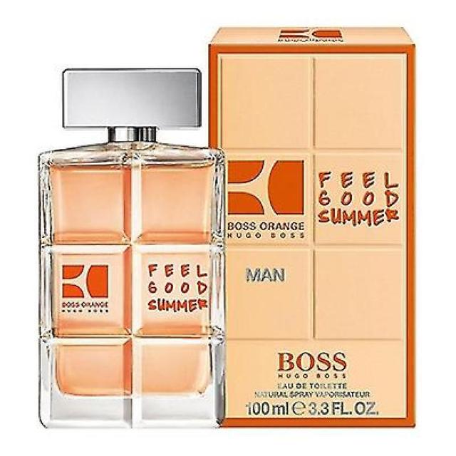 Boss Orange Feel Good Summer by Hugo Boss for Men 3.3oz Eau De Toilette Spray on Productcaster.