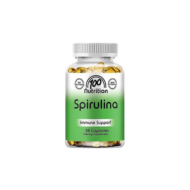 Vorallme Soomiig Organic Spirulina Supplement for Immune Support and Antioxidants | Non-GMO, Nicotine-Free, Dense Food Supplement 30 count on Productcaster.