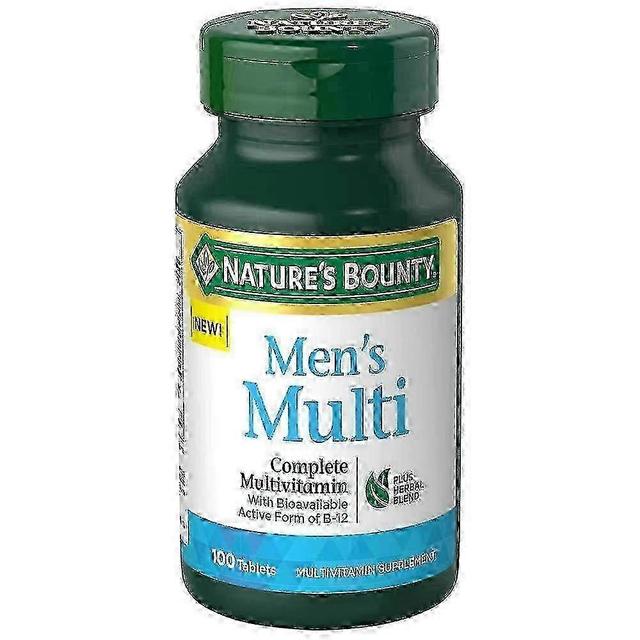 Natures Bounty Nature's bounty men's multi, Tabletten, 100 ea on Productcaster.