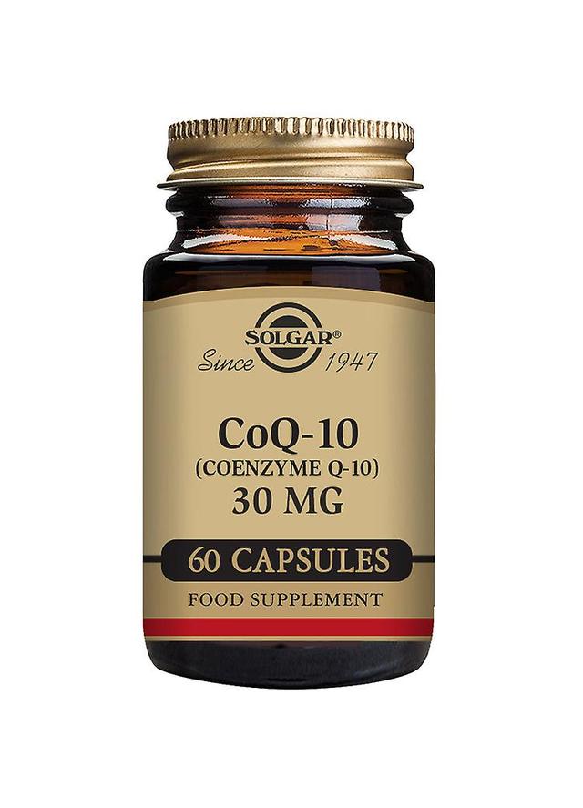 Solgar coq-10 30mg 90's capsules 60's on Productcaster.