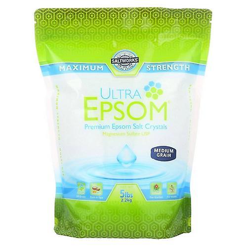 SaltWorks Premium Epsom Salt Medium, 5 Lb (Pack of 1) on Productcaster.