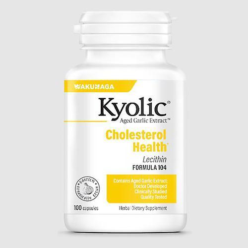 Kyolic A.G.E. with Lecithin Formula 104, WITH LECITHN, 100 CAP (Pack of 3) on Productcaster.