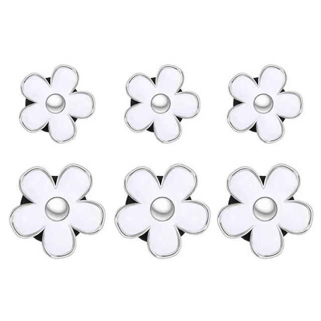 Petits clips d’évent Mignon Flower Air Conditioning Outlet Clip Car Air Fresheners Blanc on Productcaster.