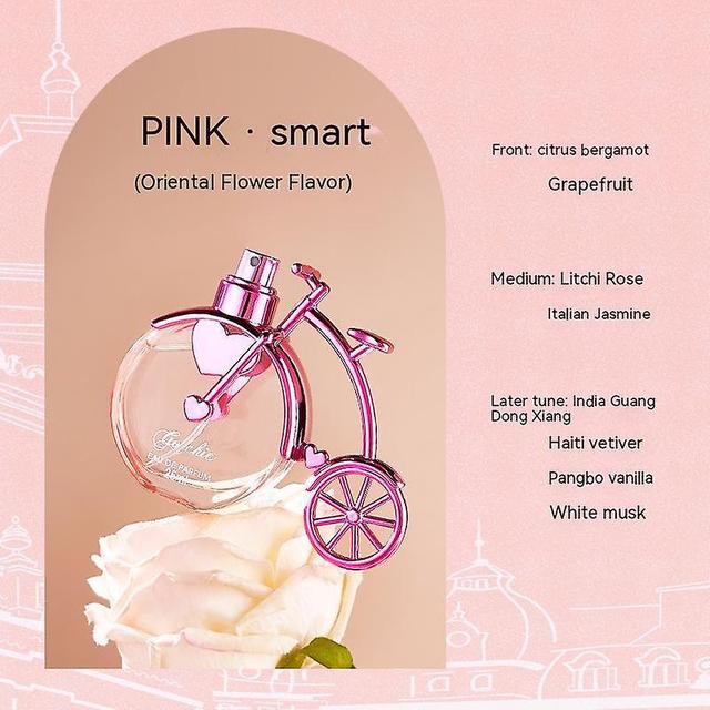 Elegant Long-lasting Natural Eau De Parfum Perfume Spray - Perfect Women S Gift - 084 Oz Pink on Productcaster.