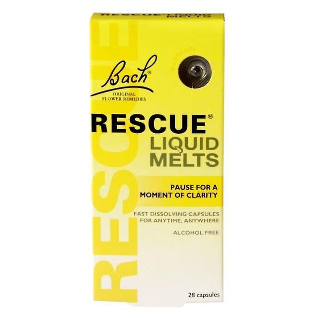 Bach Rescue Liquid Melts Capsules 28 on Productcaster.