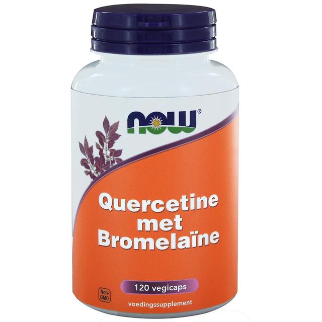 Quercetine conoció a Bromelane (120 vegicaps) - NOW Foods on Productcaster.