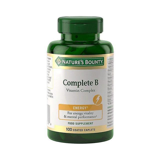 Natures Bounty Nature's Bounty Complete B Vitamin Complex 100 (12539268) on Productcaster.