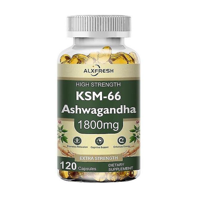 Natural Ashwagandha - Replenishes Healthy Energy And Endurance Muscle Mass And Supports The Immune Systemhuamade Huamade Kb 120PCS on Productcaster.