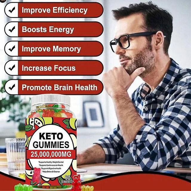 Ketone Gummies Apple Cider Vinegar Keto Bear & Boost Immune on Productcaster.