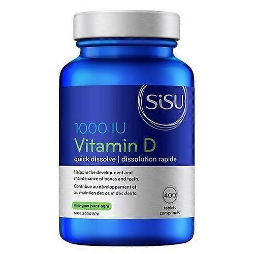 Vitamin D 1000 IU, 400 Tablets by SISU on Productcaster.