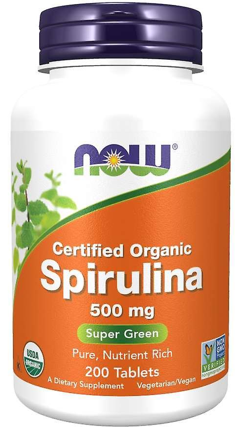 Now Foods Spirulina 200x500 mg on Productcaster.