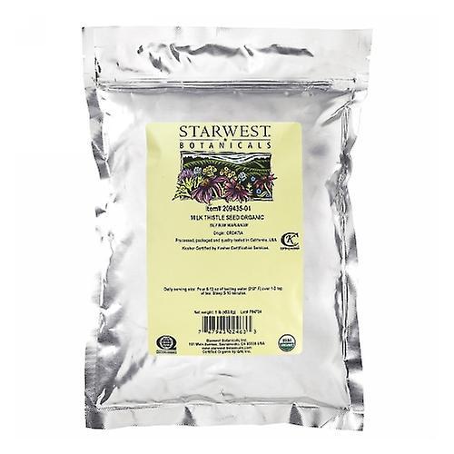 Starwest Botanicals Graines de chardon-Marie biologiques, 1 lb (paquet de 1) on Productcaster.