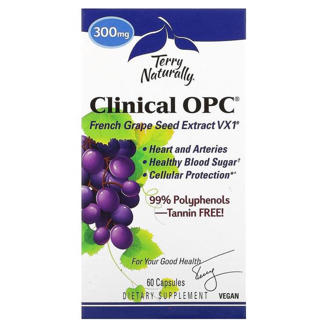 Terry Naturally, Clinical OPC, 300 mg, 60 Capsules on Productcaster.