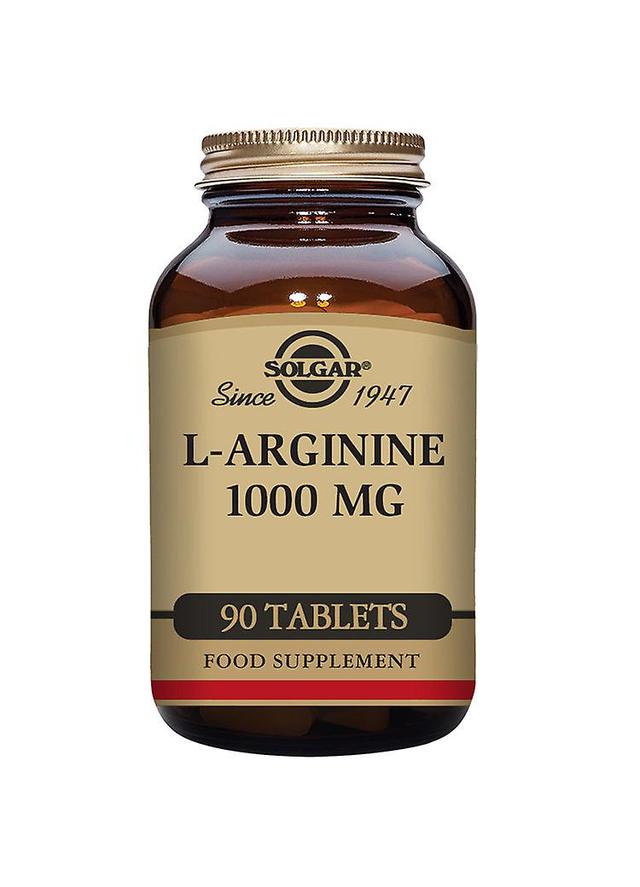 Solgar l-arginine 1000mg tablets 90's on Productcaster.