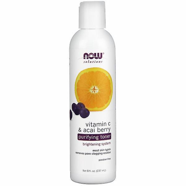 Now Foods Vitamine C & Acai Berry Purifiant Toner, 8 oz (Paquet de 1) on Productcaster.