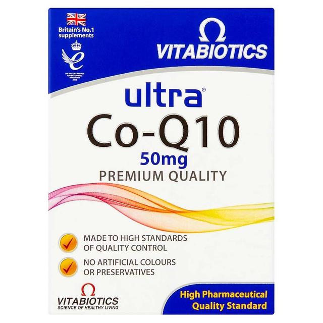 Vitabiotics Vitabiotiká Ultra Co-Q10 50mg - 60 tabliet on Productcaster.