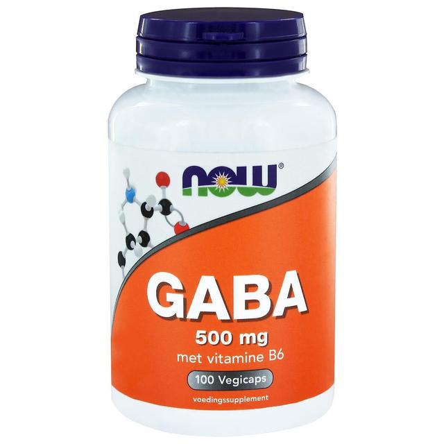 NOW Foods GABA 500 mg (100 vegicaps) - TERAZ Żywności on Productcaster.