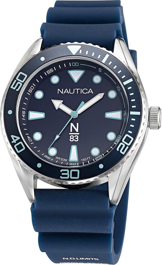 Nautica Herrenuhr NAPFWS219 Blau on Productcaster.