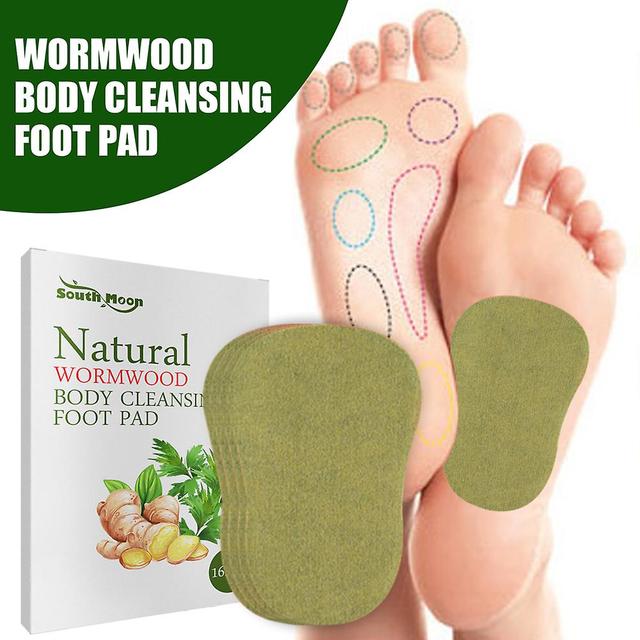 32pcs Foot Detox Patches Fat Burning Body Toxins Cleansing Weight Loss Foot Care Help Sleeping Wormwood Ginger Detox Pad on Productcaster.