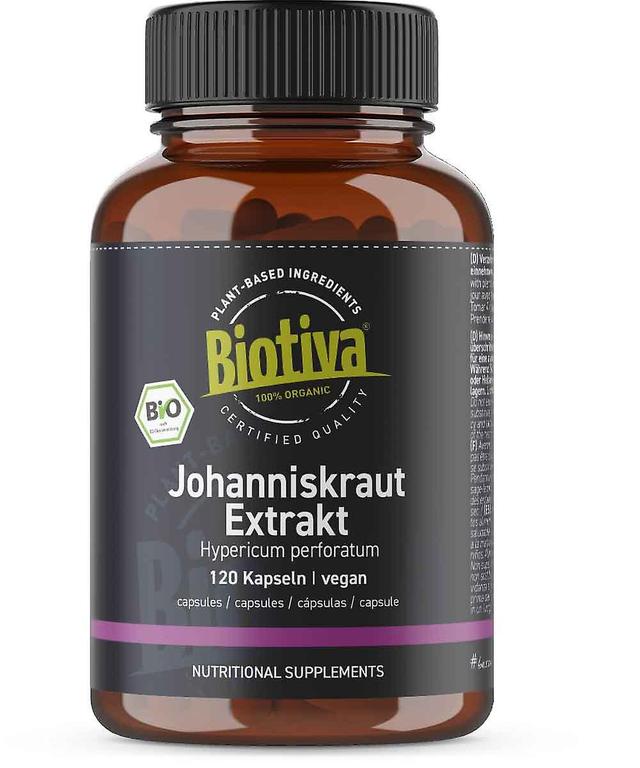 Good Organics GmbH Johanniskraut extrakt bio (120 kapseln) on Productcaster.