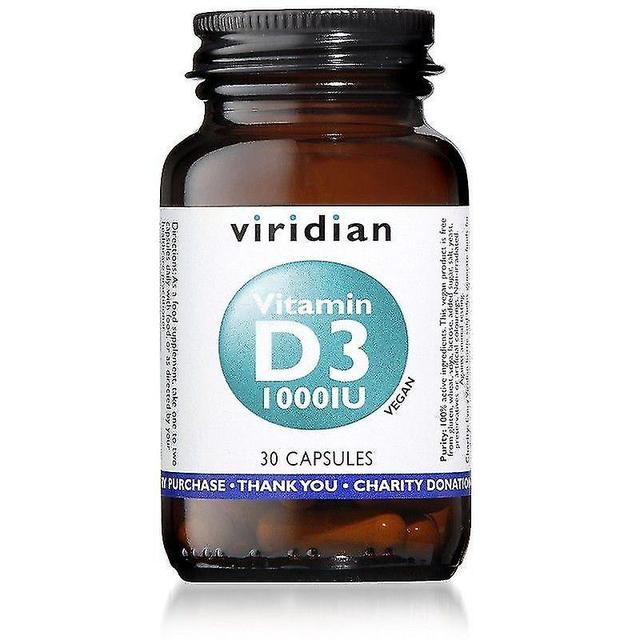 Vitamin D3 (Vegan) 1000iu Veg Caps 30 (270) on Productcaster.