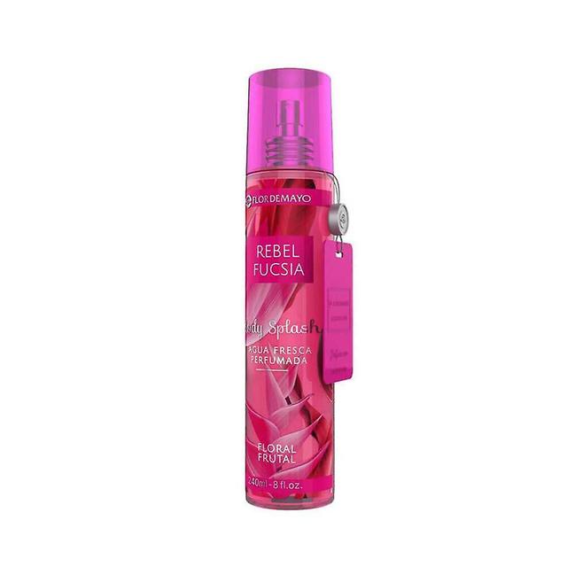 Body Mist Flor de Mayo Body Splash Rebel Fucsia Floral et fruité (240 ml) on Productcaster.