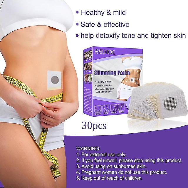 30pcs Navel Sticker Slim Patch Fat Burning Losing Weight Cellulite Belly Paste on Productcaster.