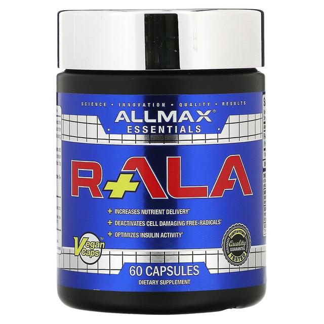 ALLMAX, R+ALA, 60 kapsler on Productcaster.