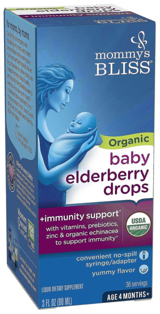 Mommy’s Bliss Mommy's bliss organické baby elderberry kvapky, 3 oz on Productcaster.