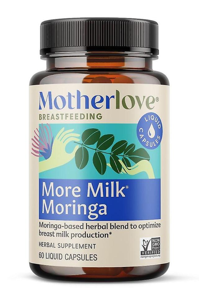 Motherlove More Milk Moringa 60 Liquid Capsules on Productcaster.