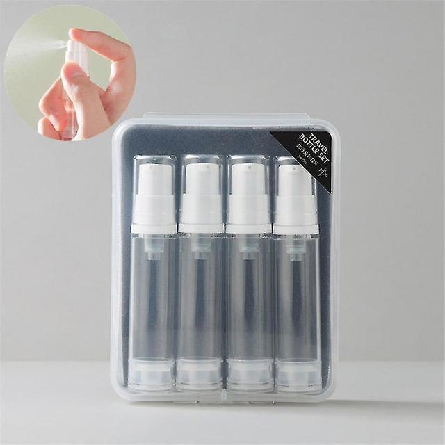 Sjioh Bærbar Travel Refillable Tom flaske sett Essence Shampoo Shower Gel Container Kosmetisk Parfyme Kan Spray Lotion Bottling Set 10 ml sprayflaske on Productcaster.