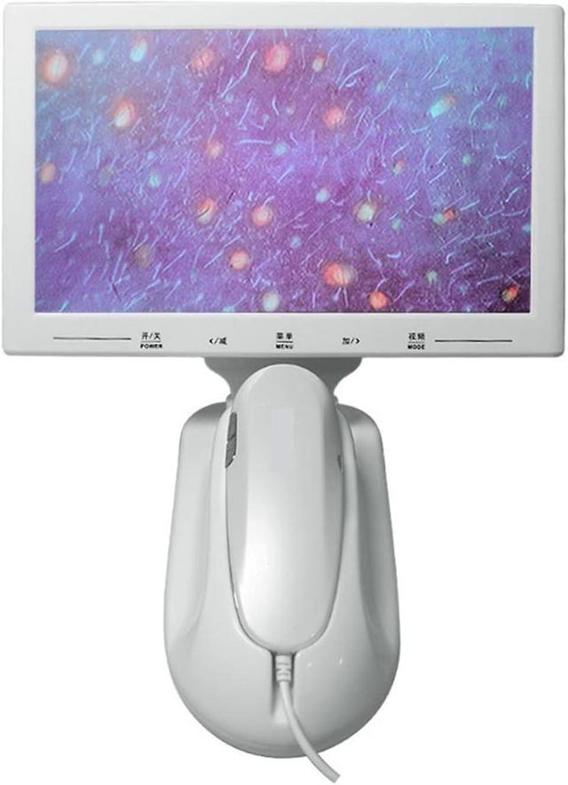 11 Inch Uv Skin Analysis Machine, Professional Scalp Detector, Hair Follicle Oil Moisture Tester, Facial Skin Hair Analyzer 50 x Lenses on Productcaster.