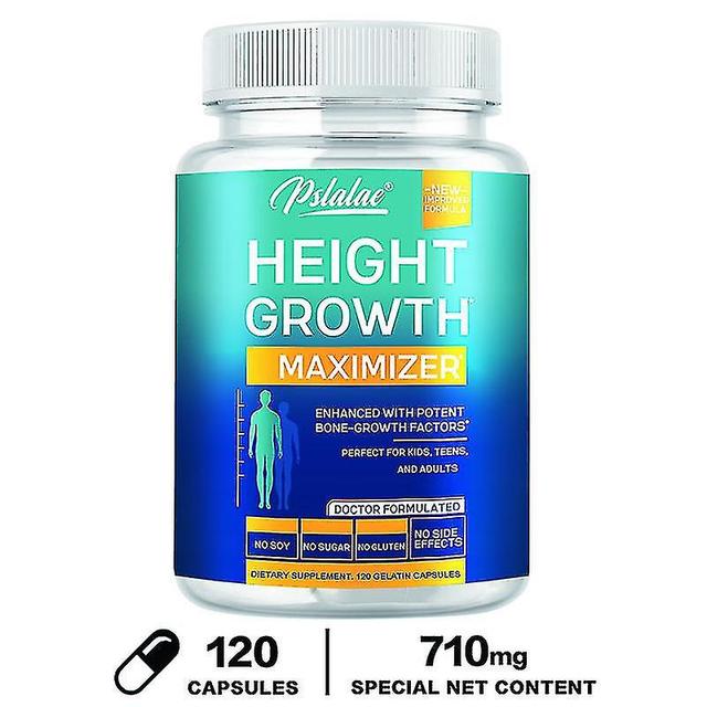 Height Growth Capsules - Contains Calcium To Promote Bone Growth, Natural Height Increase Formula For Children 120 Capsules on Productcaster.