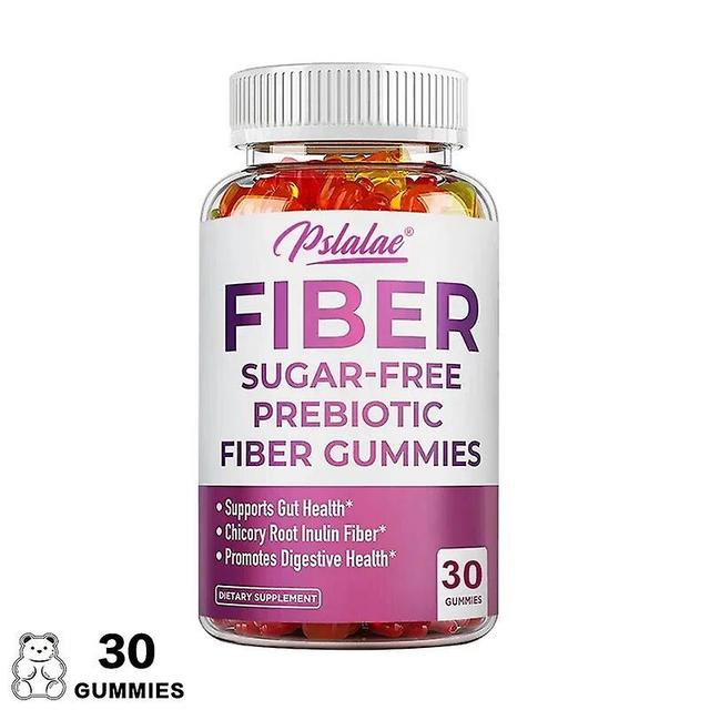 Visgaler Prebiotic Fiber Gummies - Chicory Root Inulin Fiber To Support Intestinal Health And Improve Digestion 30 Gummies on Productcaster.