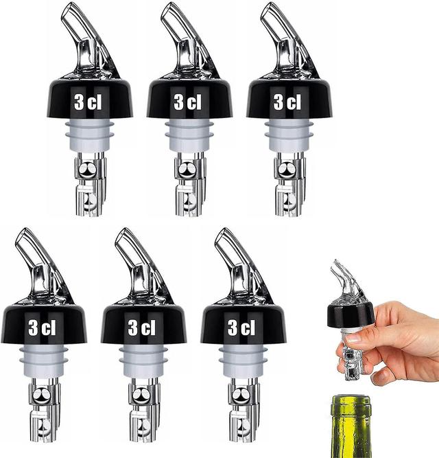 Pack Of 6 3 Cl Bottle Pourer Dosing Aid Bottle Pour Spouts on Productcaster.