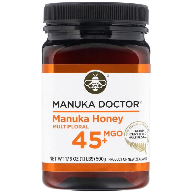 Manuka Doctor, Manuka Honey Multifloral, MGO 45+, 1.1 lbs (500 g) on Productcaster.