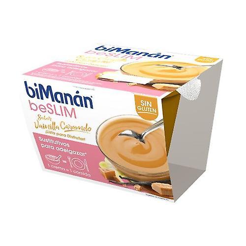 biManán Caramel and vanilla cup 1 unit on Productcaster.