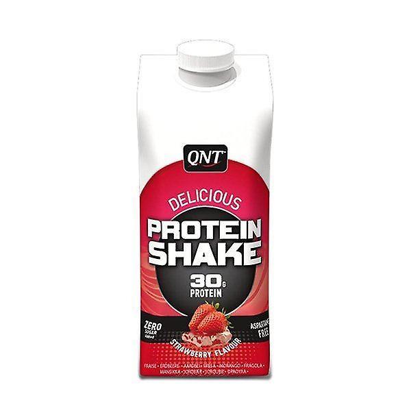 QNT Delicious Whey Shake 100% Pure Whey Protein (30g) - 12 X 330ml Strawberry 12 x 300ml on Productcaster.