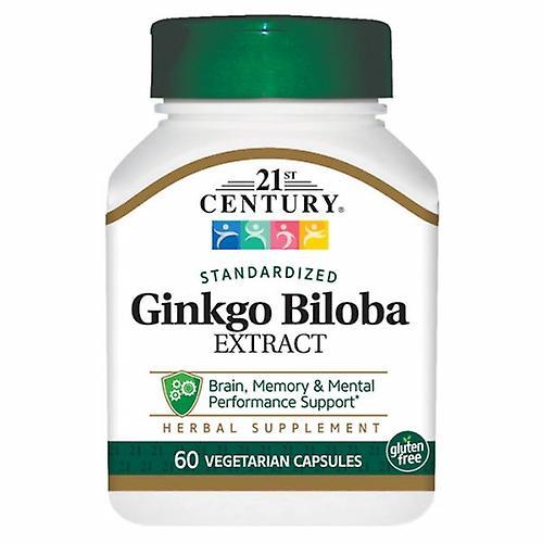 21st Century Ginkgo Biloba Extract, 60 Veg Caps (Pack of 6) on Productcaster.