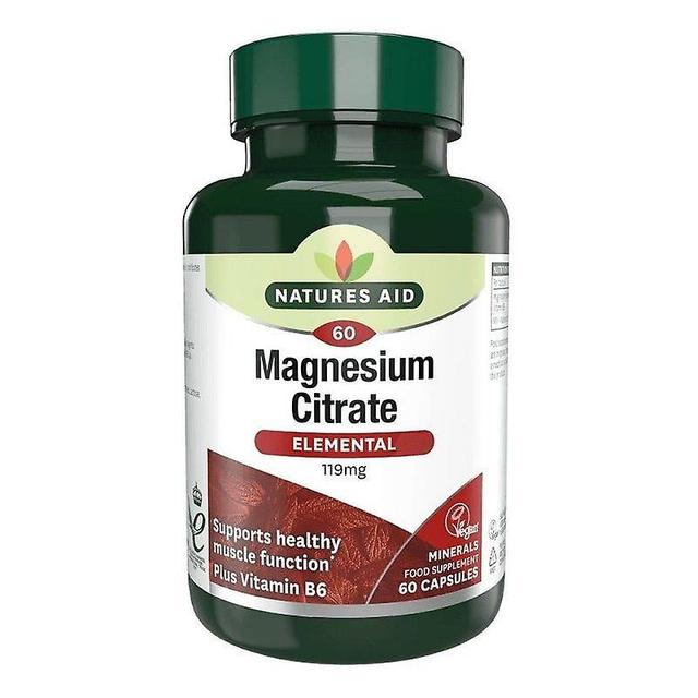 Natures Aid Nature's Aid Magnesium Citrate Capsules 60 (146920) on Productcaster.