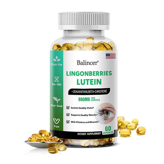 Luteínové kapsuly Vorallme Natural chrániace oči Luteínové kapsuly podporujú optimálne zdravie očí a zrak a zmierňujú únavu 60 count-1 bottle on Productcaster.